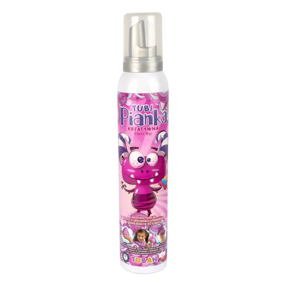 ⁨Tuban Tubi Foam - Pink Rozi 200 ml⁩ at Wasserman.eu