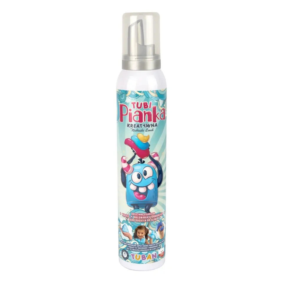 ⁨Tuban Tubi Foam - Blue Zenek 200 ml⁩ at Wasserman.eu