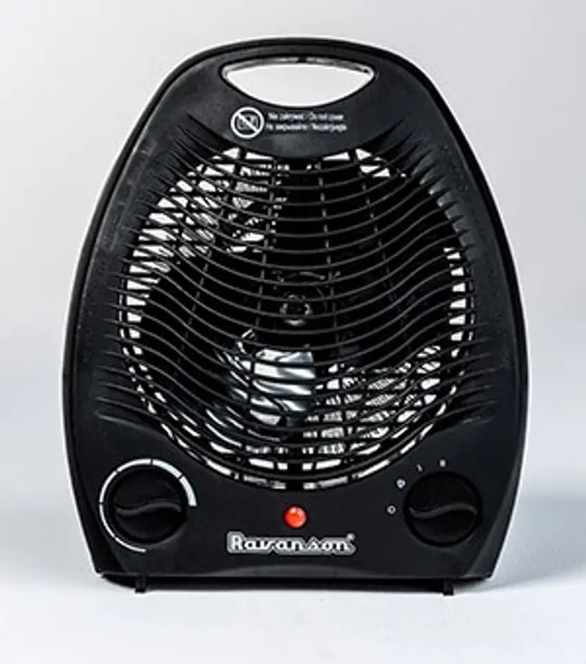 ⁨Thermo Ventilator Ravanson FH-105B Indoor Black 2000 W⁩ at Wasserman.eu