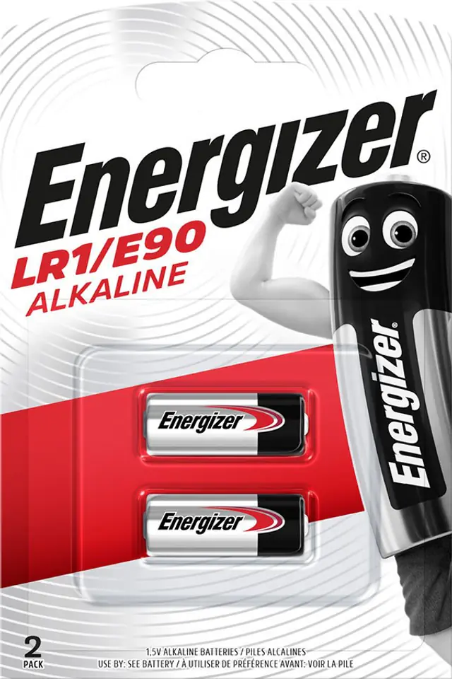 ⁨ENERGIZER ALKALINE SPECIALTY BATTERIES LR1 E90 2 PCS 1.5V⁩ at Wasserman.eu