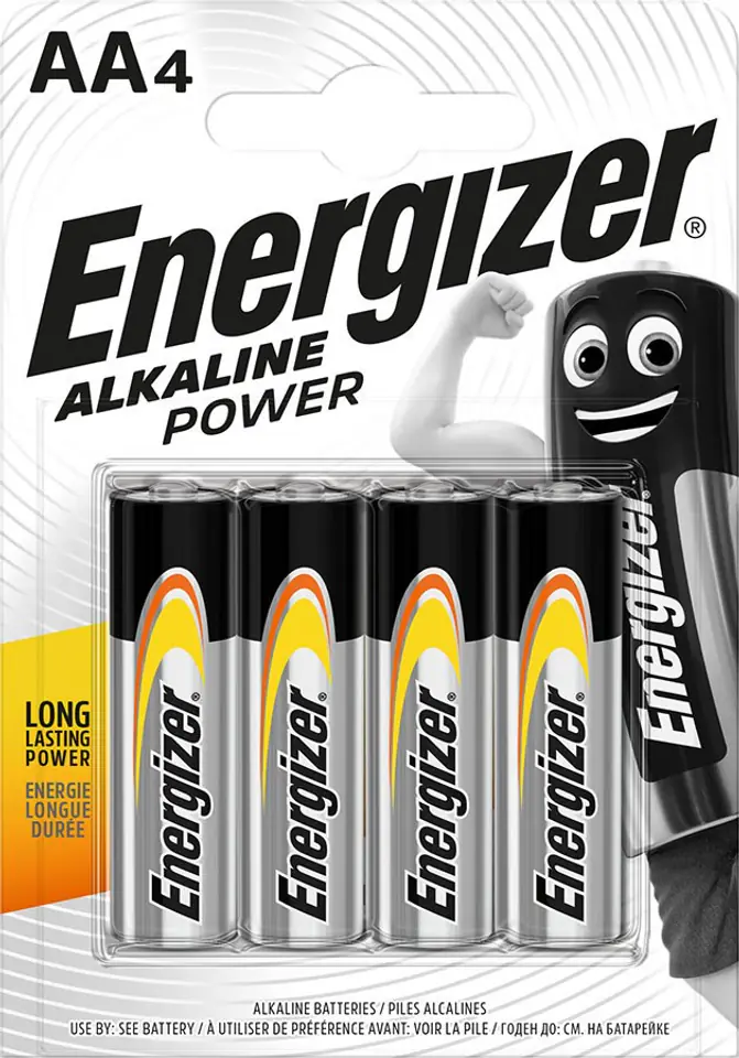 ⁨BATERIA ENERGIZER ALKALINE POWER AA LR6 blister 4 szt.⁩ w sklepie Wasserman.eu