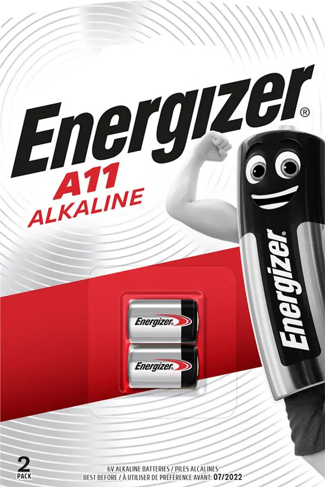 ⁨BATERIE ENERGIZER SPECJALISTYCZNE ALKALINE E 11A 6V 2 SZTUKI⁩ w sklepie Wasserman.eu