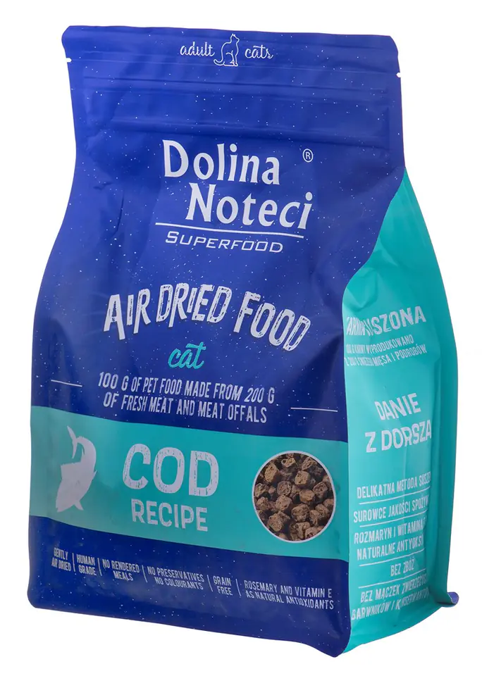 ⁨DOLINA NOTECI Superfood Cod - Dry Cat Food - 1 kg⁩ at Wasserman.eu