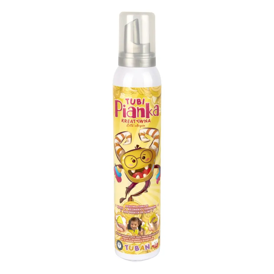 ⁨Tuban Tubi Foam - Yellow Krysia 200 ml⁩ at Wasserman.eu