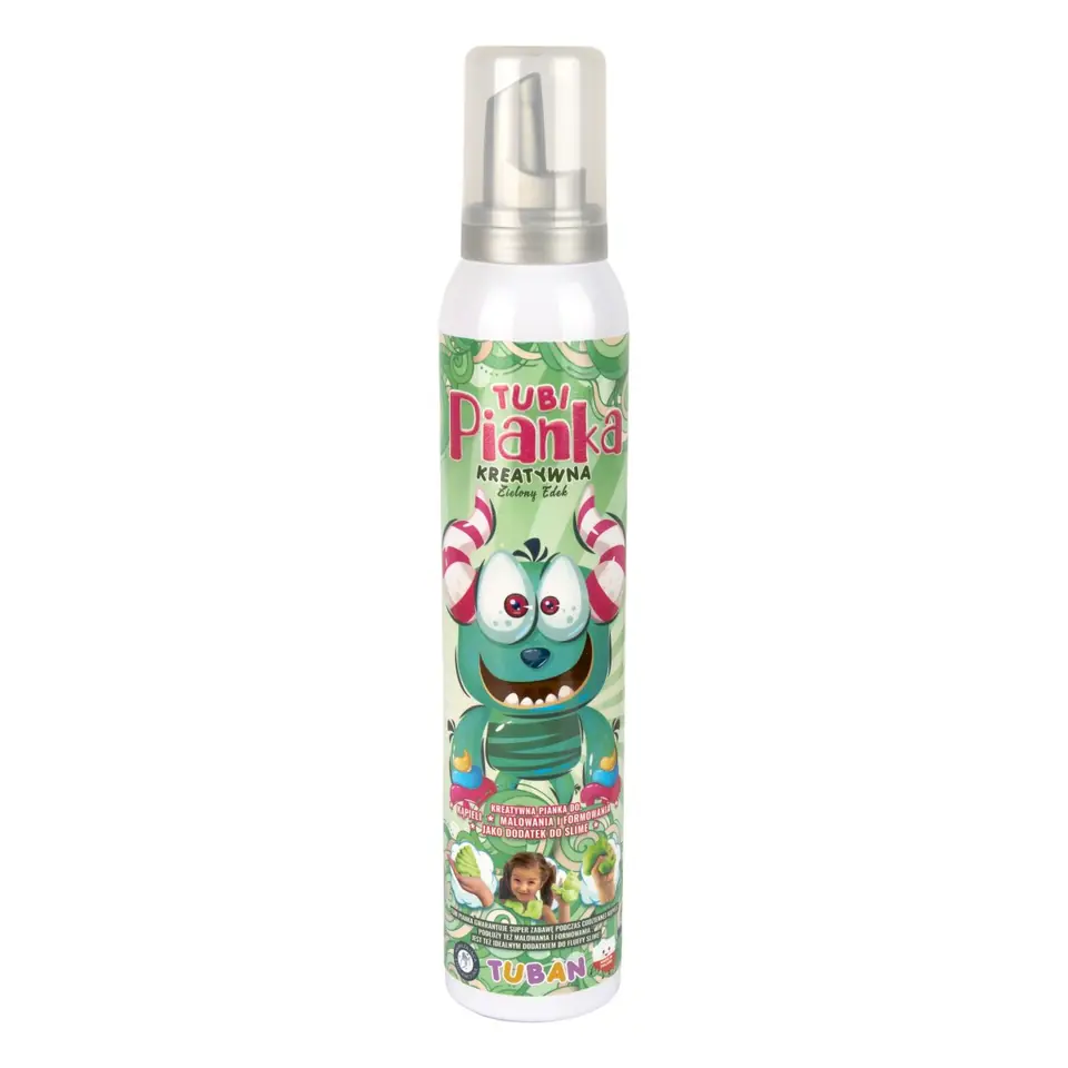 ⁨Tuban Tubi Foam - Green Edek 200 ml⁩ at Wasserman.eu