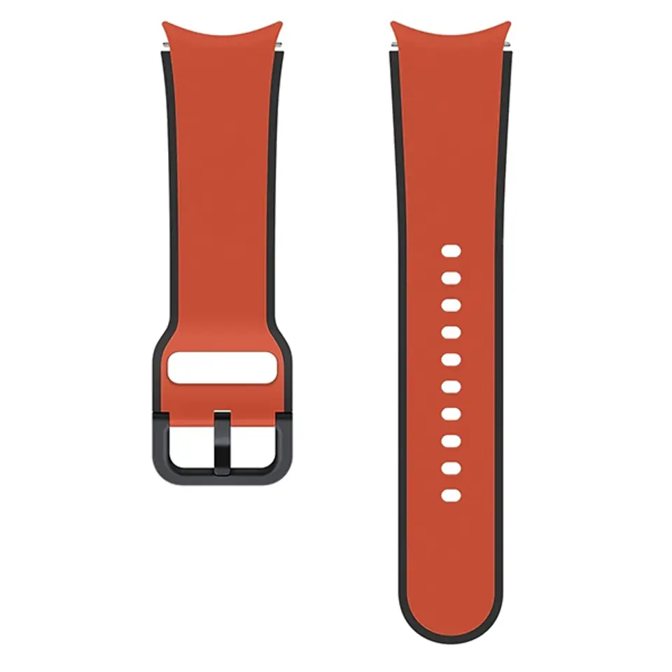 ⁨Two-tone Sport Band Samsung ET-STR91LREGEU for Watch5 20mm M/L red/red⁩ at Wasserman.eu