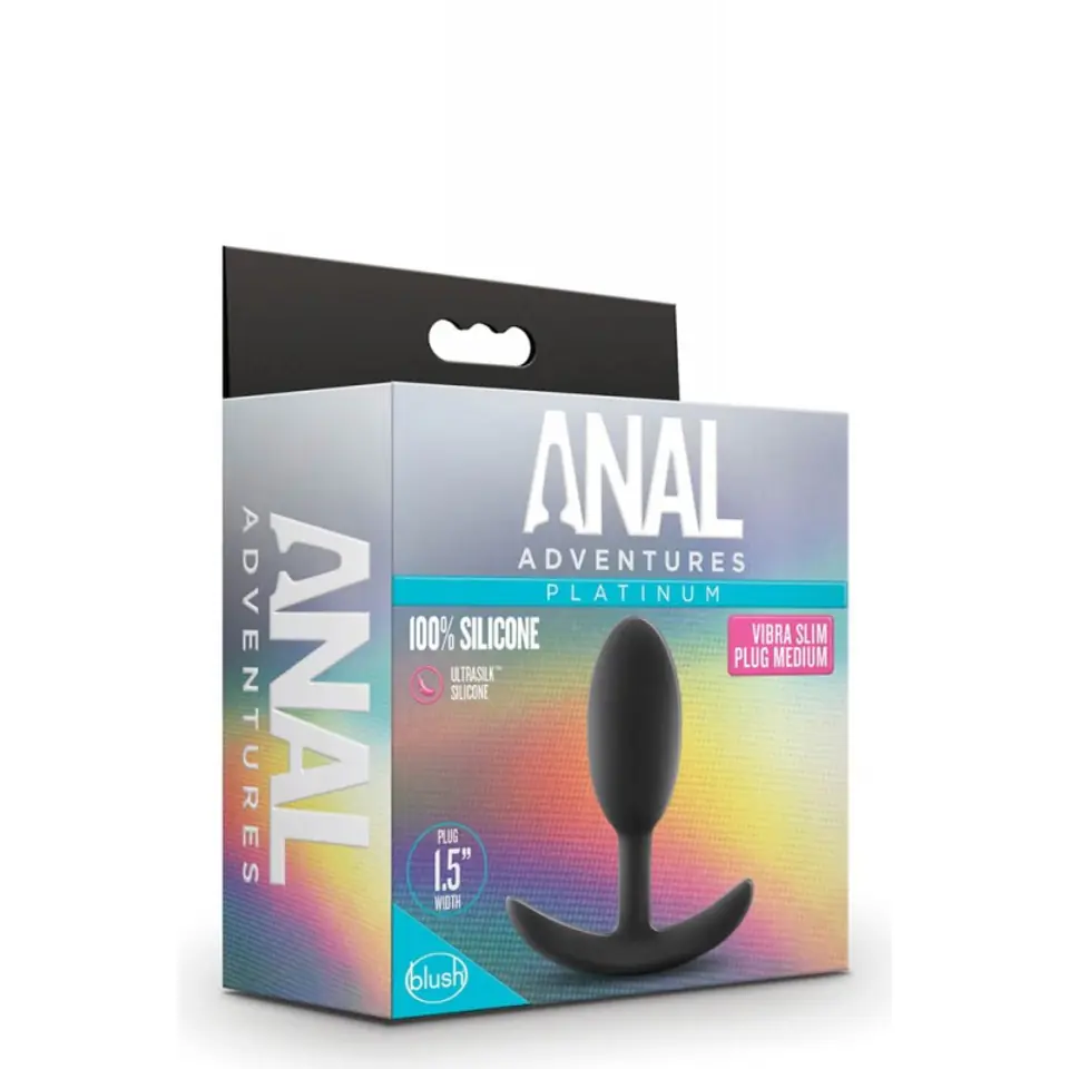 ⁨Korek analny Anal Adventure Platinum 10cm Blush⁩ w sklepie Wasserman.eu