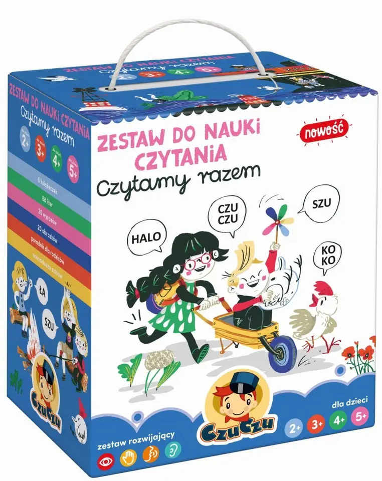 ⁨Czytamy razem - Zestaw do nauki czytania⁩ w sklepie Wasserman.eu