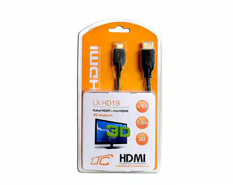 ⁨1 szt. PS Kabel HDMI-MINI HDMI 1.5m Cu HQ.⁩ w sklepie Wasserman.eu