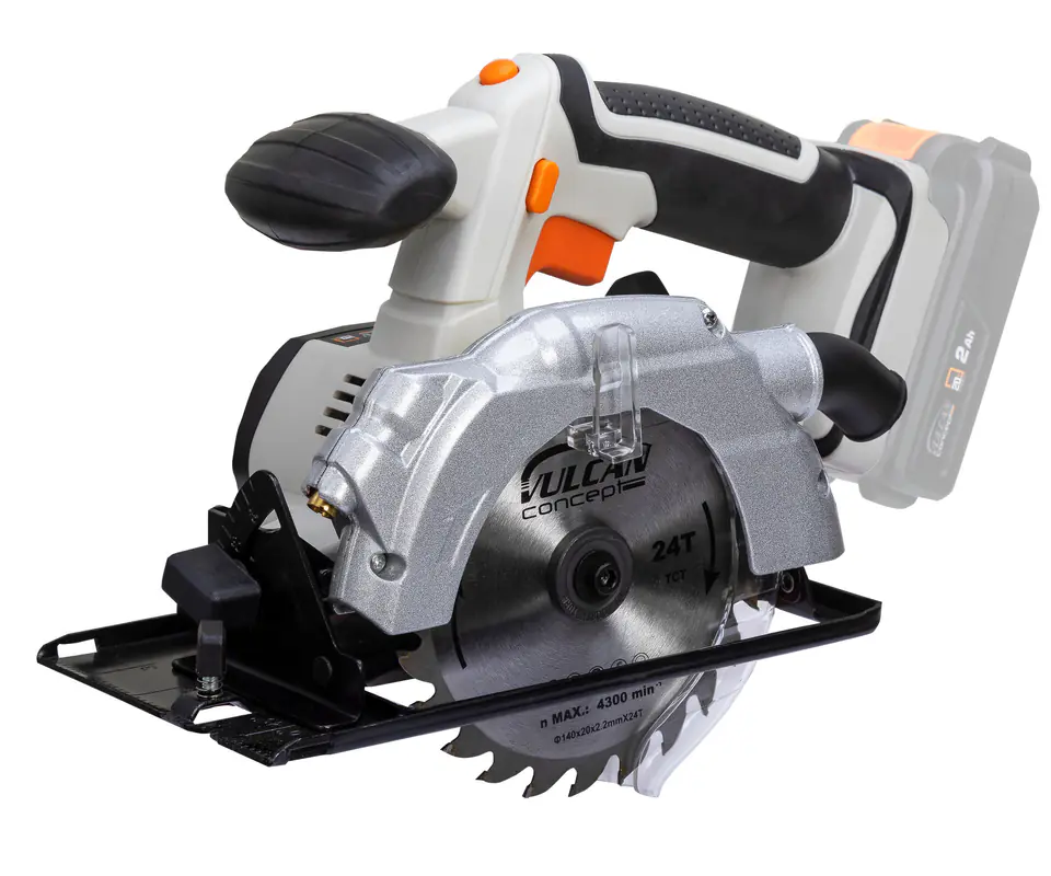 ⁨Circular saw, 140mm, without acu/order. connect 20v⁩ at Wasserman.eu