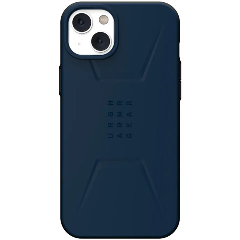 ⁨UAG Civilian - protective case for iPhone 14 Plus compatible with MagSafe (navy blue)⁩ at Wasserman.eu