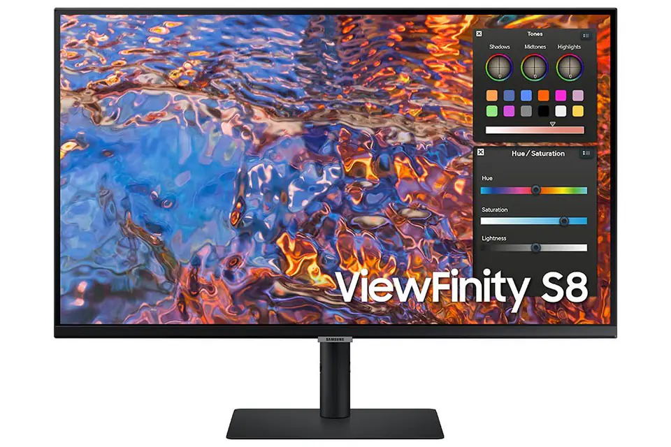 ⁨Monitor SAMSUNG 32" 3840 x 2160 LS32B800PXUXEN Czarny⁩ w sklepie Wasserman.eu