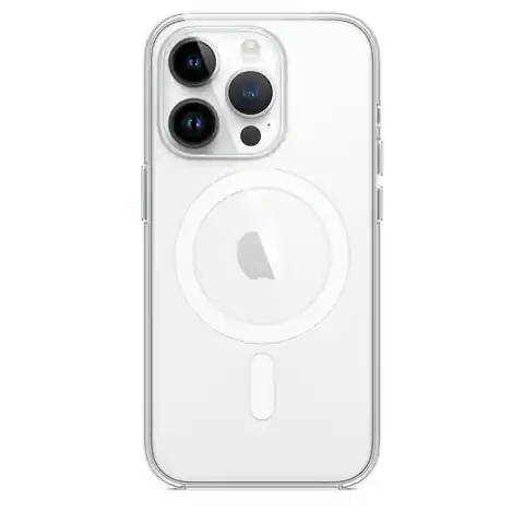 ⁨MagSafe Case for iPhone 14 Pro transparent⁩ at Wasserman.eu