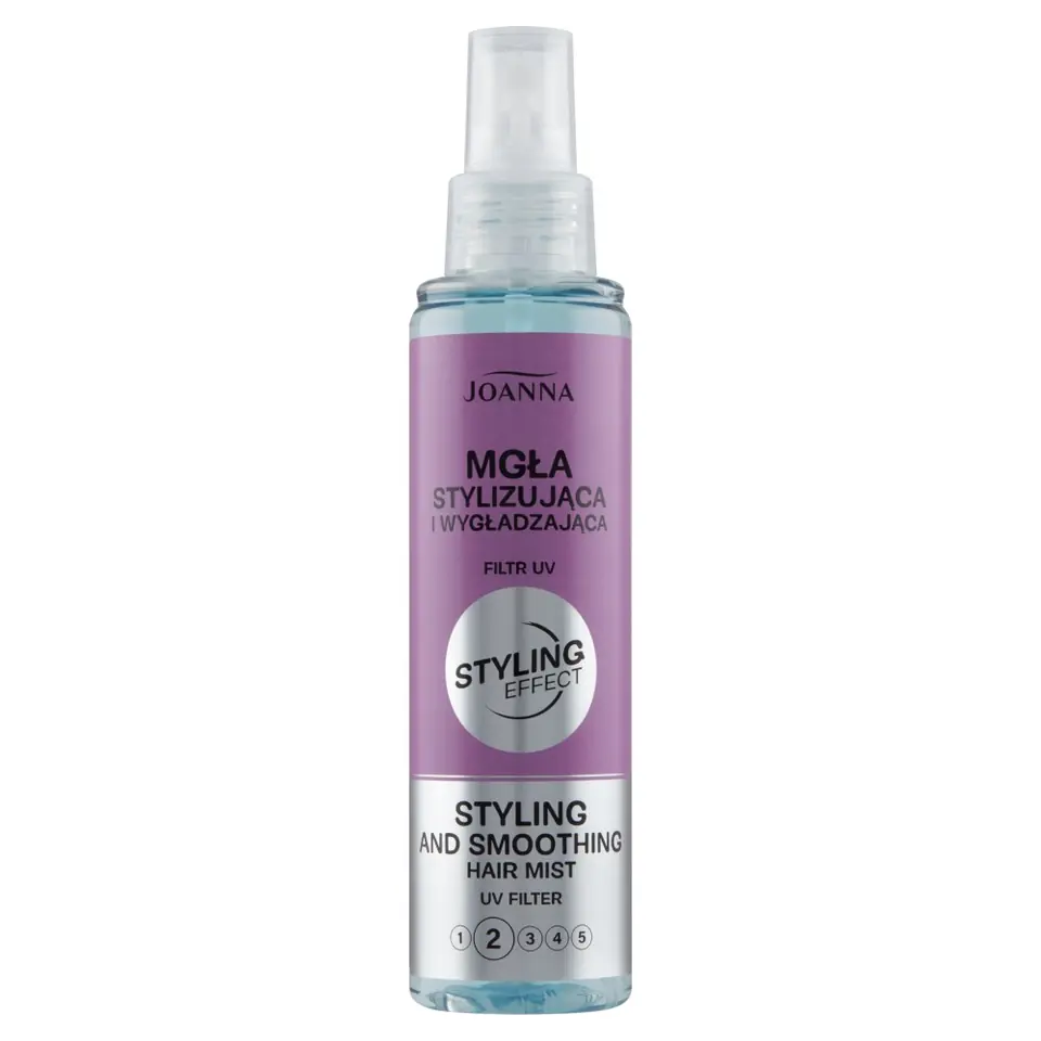 ⁨Joanna Styling Effect Styling and smoothing mist for hair - UV filter 150ml⁩ at Wasserman.eu