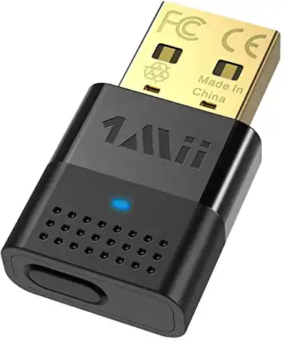 ⁨B10 Nadajnik Audio Bluetooth 5.0 USB 1Mii aptX 20m⁩ w sklepie Wasserman.eu