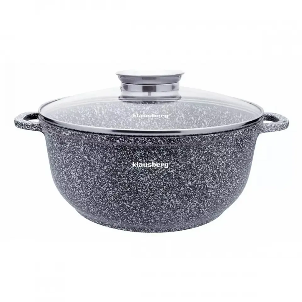 ⁨GARNEK MARMURKOWY 5,6L 26cm KLAUSBERG KB-7523⁩ w sklepie Wasserman.eu