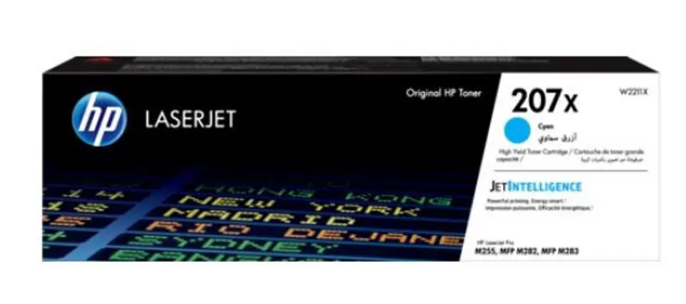⁨HP 207X High Yield Cyan Original LaserJet Toner Cartridge⁩ at Wasserman.eu