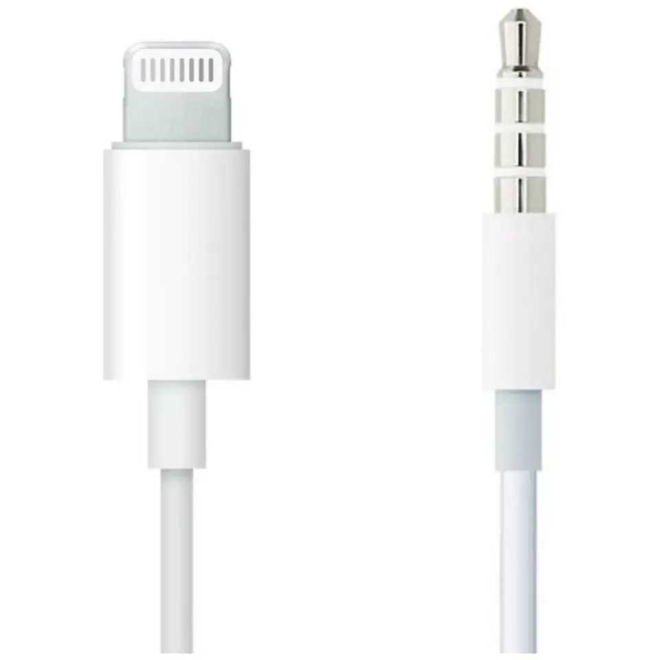 ⁨Kabel USB APPLE miniJack 3.5 mm 1.2⁩ w sklepie Wasserman.eu