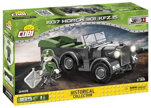 ⁨185 elementów 1937 Horch 901 kfz.15⁩ w sklepie Wasserman.eu