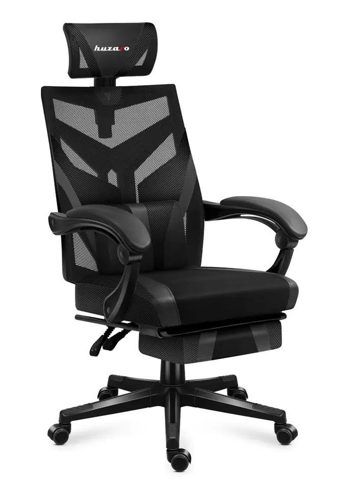 ⁨HUZARO COMBAT 5.0 BLACKGAMING CHAIR⁩ at Wasserman.eu