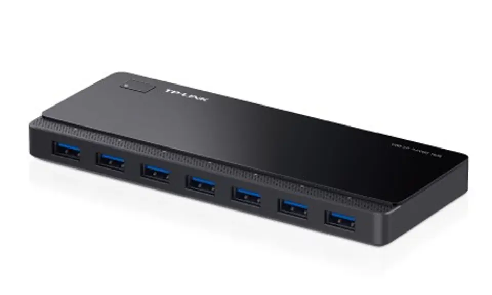 ⁨Hub TP-LINK UH700 (7x USB 3.0; kolor czarny)⁩ w sklepie Wasserman.eu