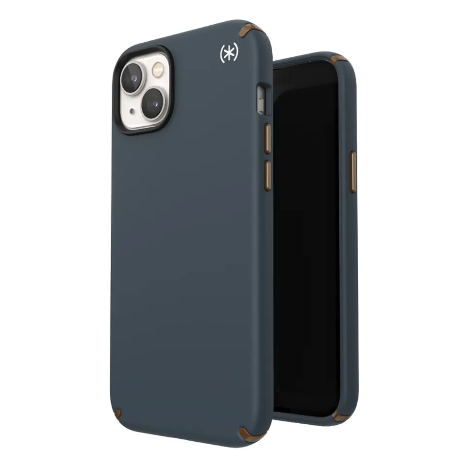 ⁨Speck Presidio2 Pro - iPhone 14 Plus Antibacterial Case (Charcoal / Cool Bronze / Slate)⁩ at Wasserman.eu