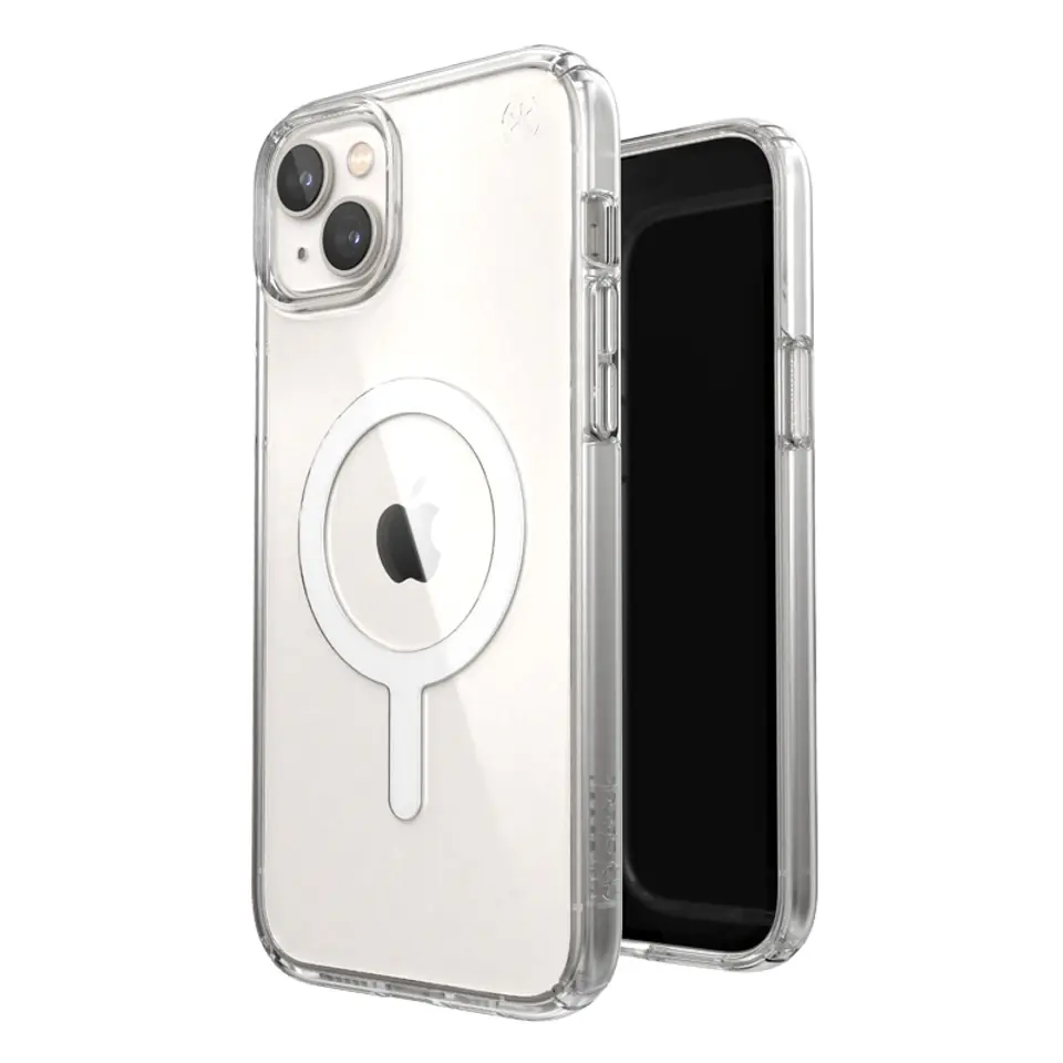 ⁨Speck Presidio Perfect-Clear + MagSafe - iPhone 14 Plus Cover with MICROBAN (Clear)⁩ at Wasserman.eu