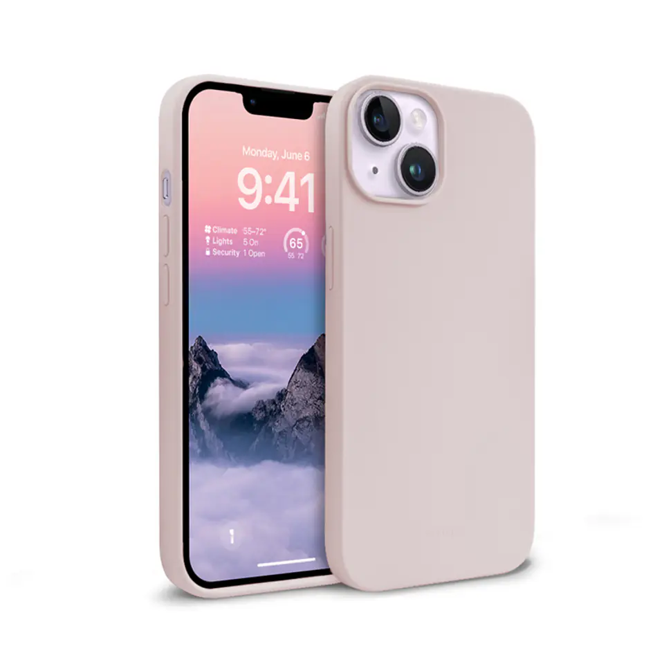 ⁨Crong Color Cover - iPhone 14 Plus Case (Pink Sand)⁩ at Wasserman.eu