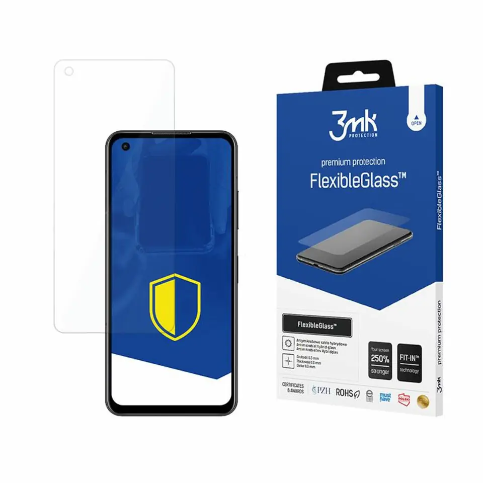 ⁨3MK FlexibleGlass Asus Zenfone 9 Szkło Hybrydowe⁩ w sklepie Wasserman.eu