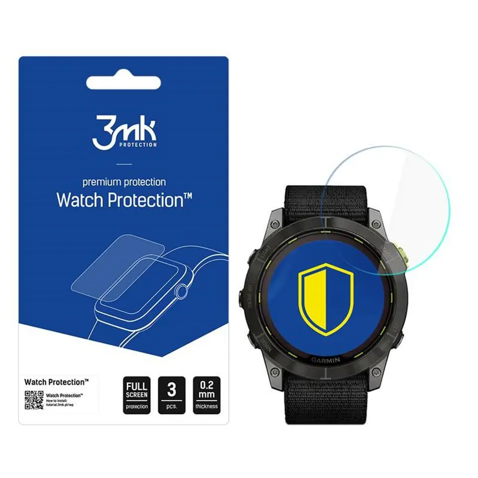 ⁨3MK FlexibleGlass Watch Garmin Enduro 2 51mm Hybrid Glass⁩ at Wasserman.eu