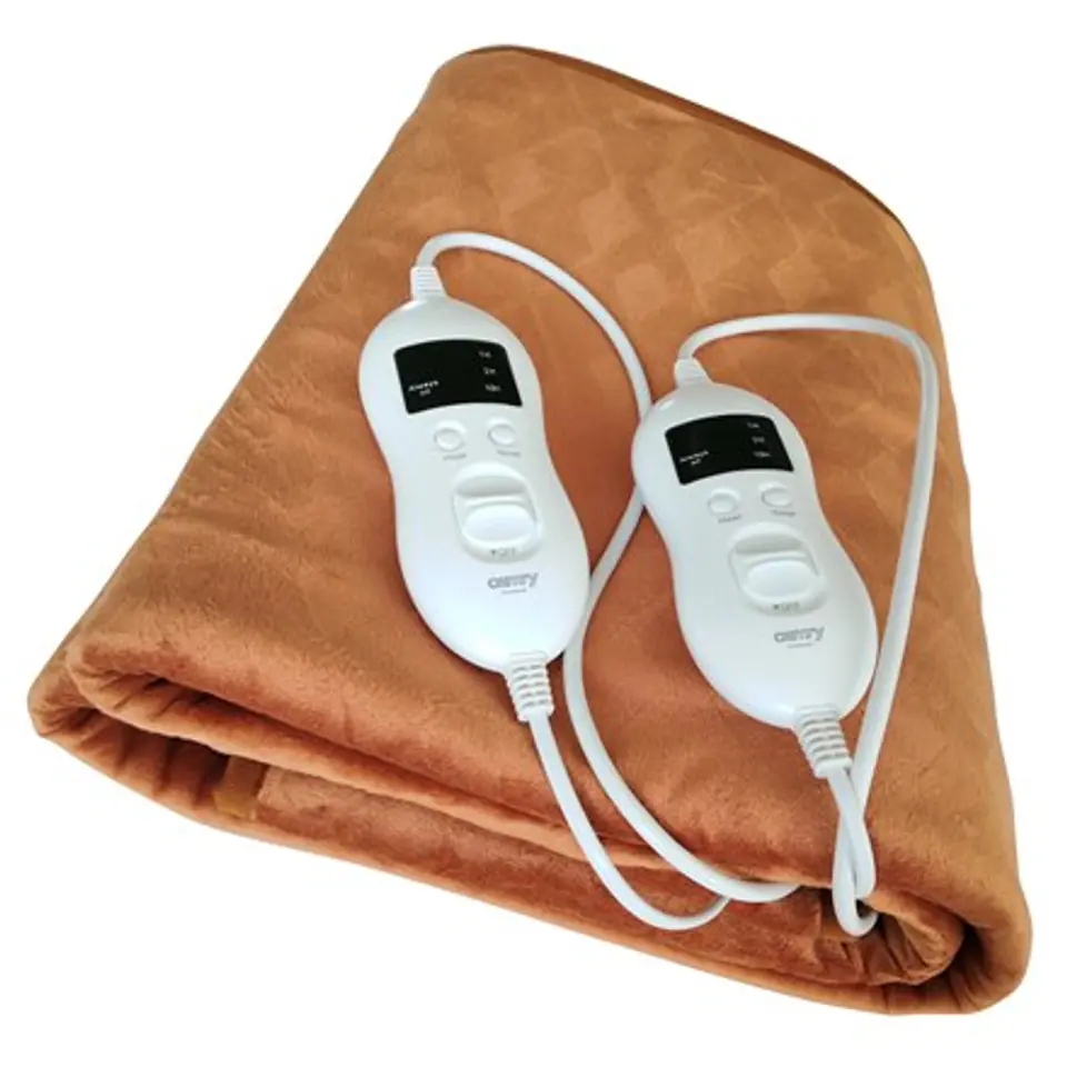 ⁨Camry Electirc Heating Blanket with Timer CR 7436 Liczba poziomów ogrzewania 8, Liczba osób 2, Możliwość prania, Pilot, Super So⁩ w sklepie Wasserman.eu