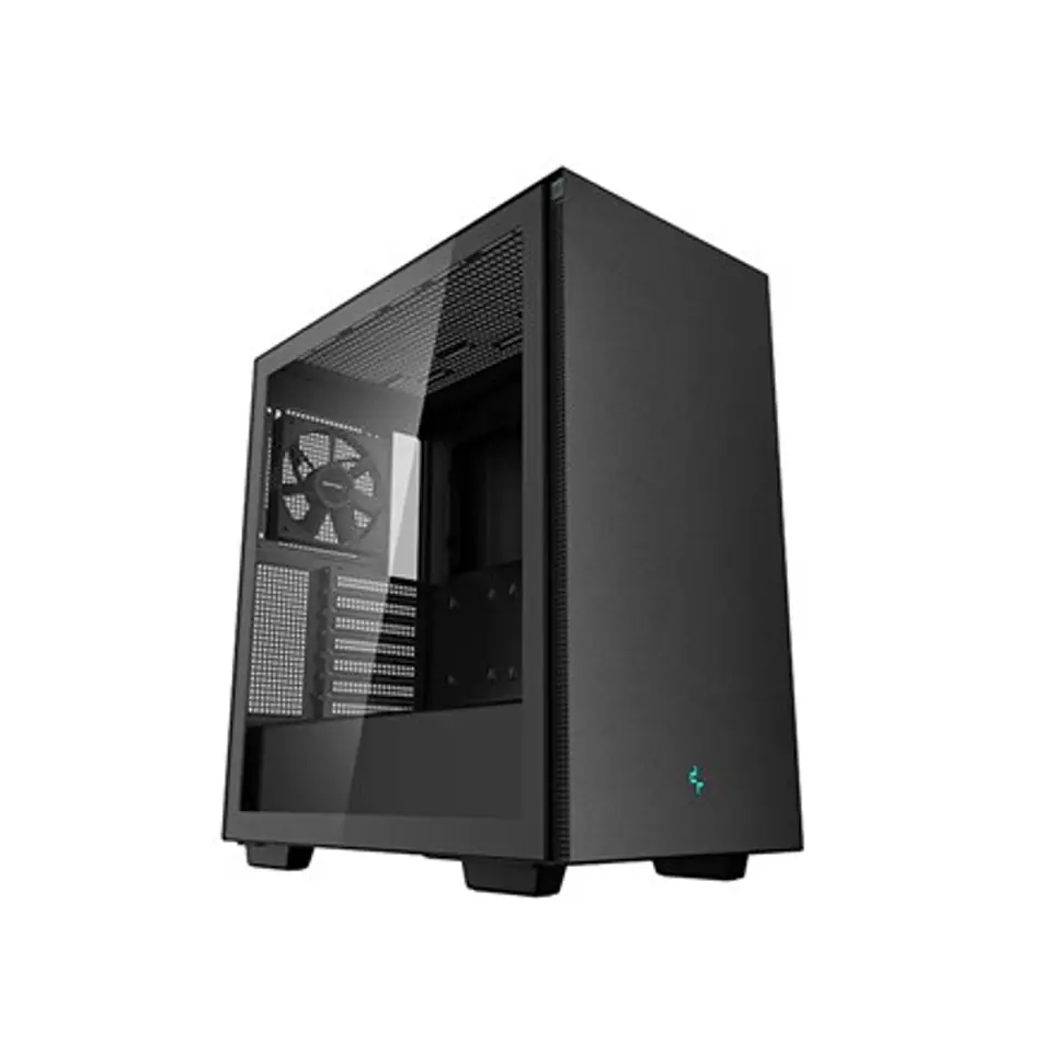 ⁨Deepcool | MID TOWER CASE | CH510 | Side window | Black | Mid-Tower | Power supply included No | ATX PS2⁩ w sklepie Wasserman.eu