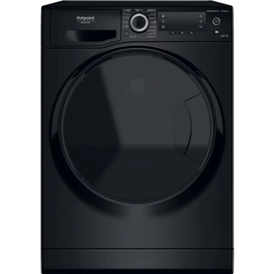 ⁨Hotpoint Pralka z suszarką NDD 11725 BDA EE Klasa efektywności energetycznej E, Ładowanie od przodu, Pojemność prania 11 kg, 155⁩ w sklepie Wasserman.eu