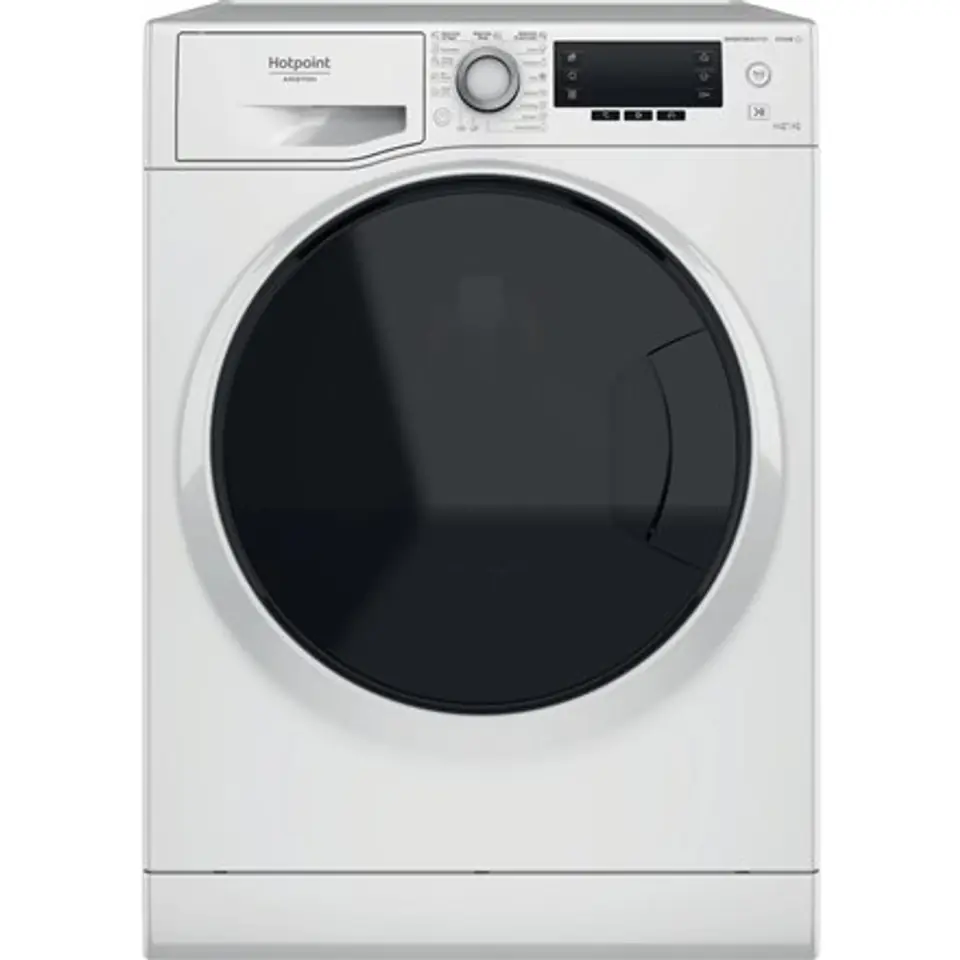 Hotpoint Washing Machine With Dryer NDD 11725 DA EE Energy efficiency class E, Front loading, Washing capacity 11 kg, 1551 RPM, at Wasserman.eu