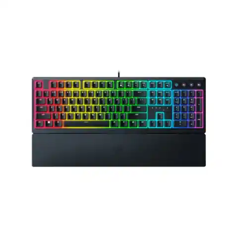 ⁨Razer Ornata V3 Gaming Keyboard, RGB LED light, US, Black, Wired, Mecha-Membrane⁩ at Wasserman.eu