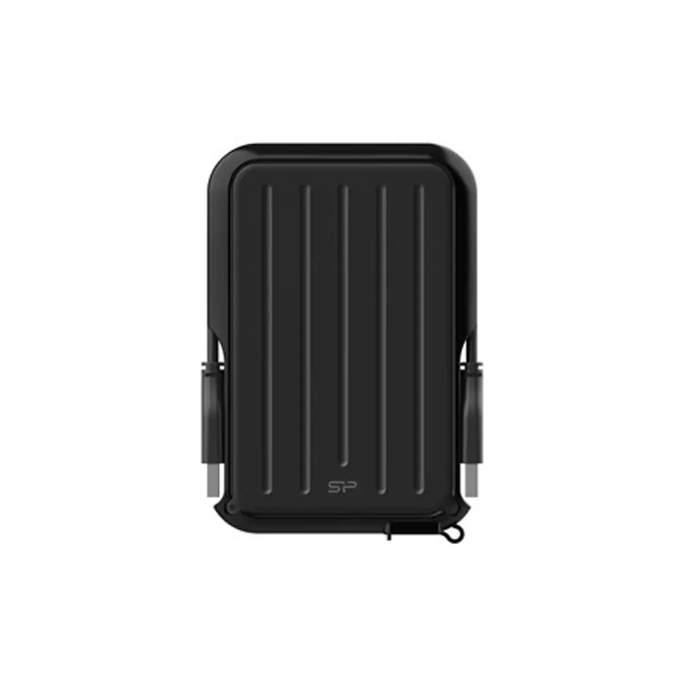 ⁨Silicon Power Portable Hard Drive ARMOR A66 1000 GB, USB 3.2 Gen1, czarny⁩ w sklepie Wasserman.eu