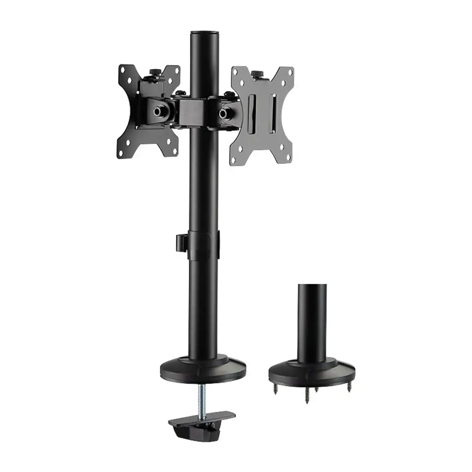 ⁨Dual monitor mount 17-32 ', steel⁩ at Wasserman.eu