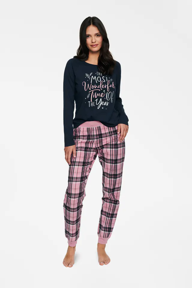 ⁨Pajamas Hello 40120-39X navy-pink (size XL)⁩ at Wasserman.eu