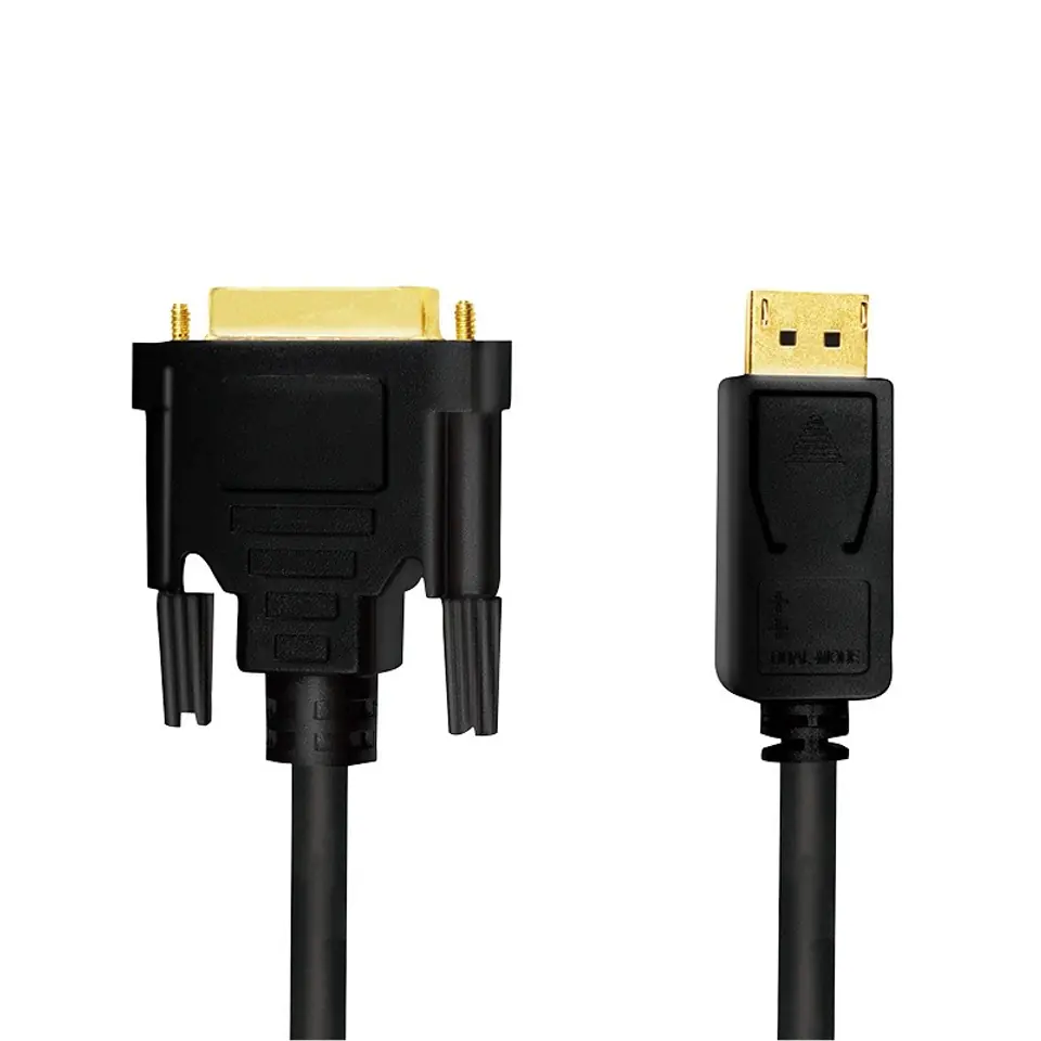 ⁨DisplayPort to DVI cable , black, 3m⁩ at Wasserman.eu