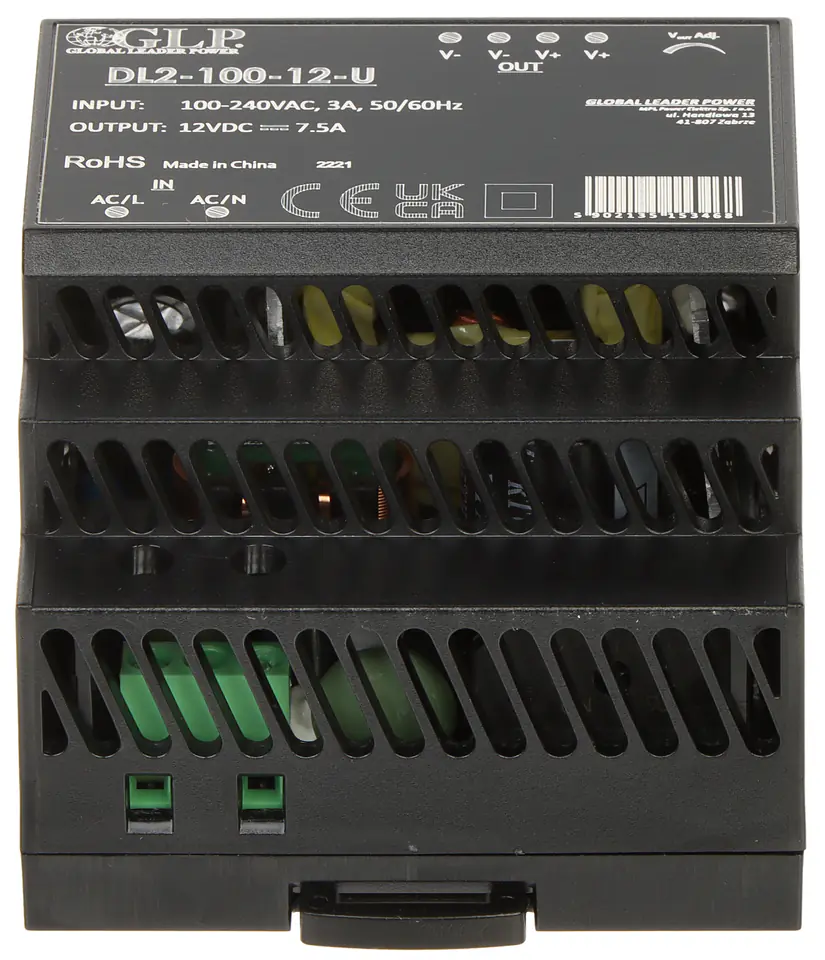 ⁨SWITCHING MODE POWER SUPPLY DL2-100-12-U⁩ at Wasserman.eu