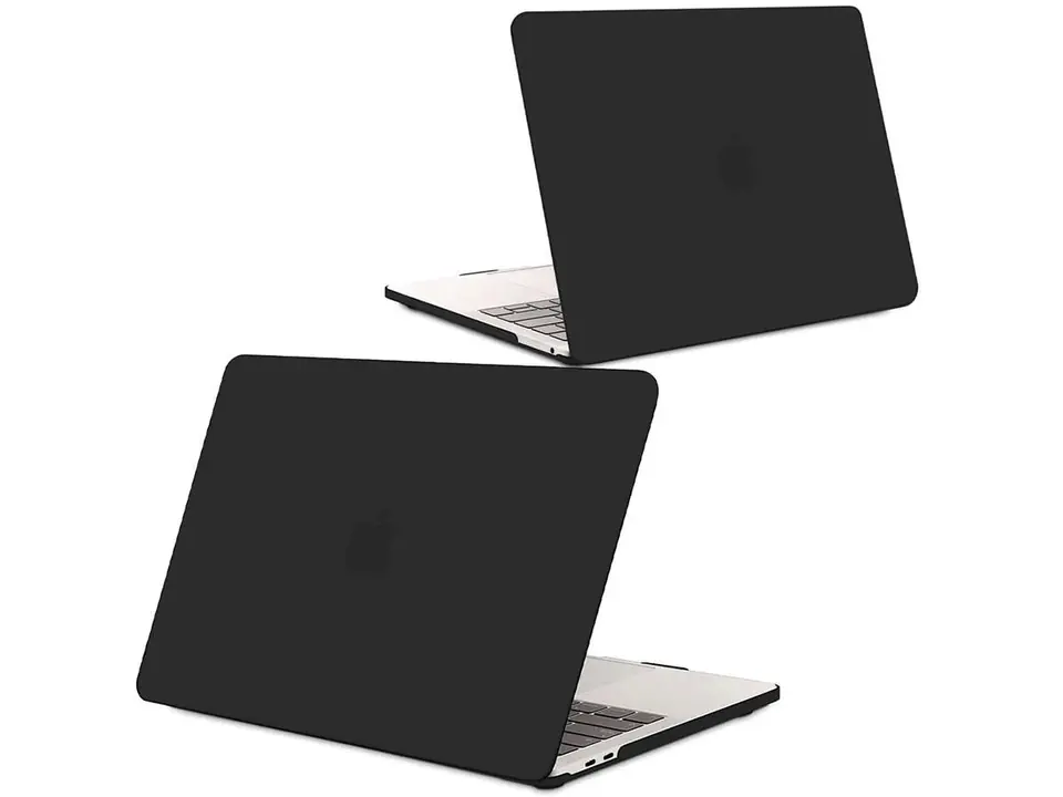 ⁨Alogy Hard Case Mat for Apple MacBook Pro 13 M1 2021 Black⁩ at Wasserman.eu