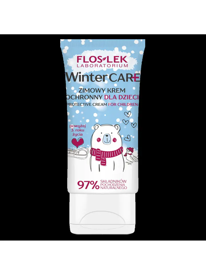 ⁨Floslek Winter Care Zimowy Krem ochronny dla dzieci 50ml⁩ w sklepie Wasserman.eu