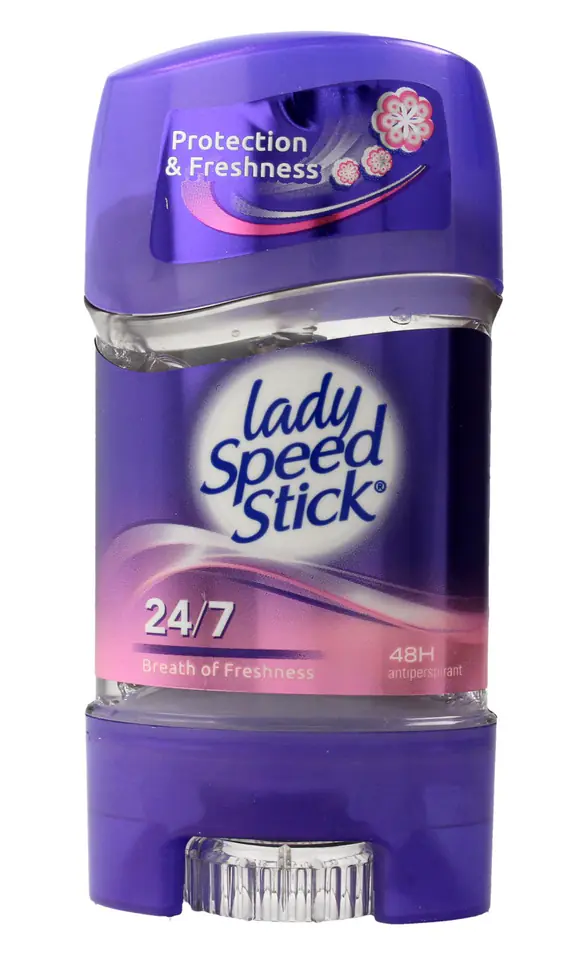 ⁨Lady Speed Stick Dezodorant w żelu 24/7 Breath of Freshness 65g⁩ w sklepie Wasserman.eu