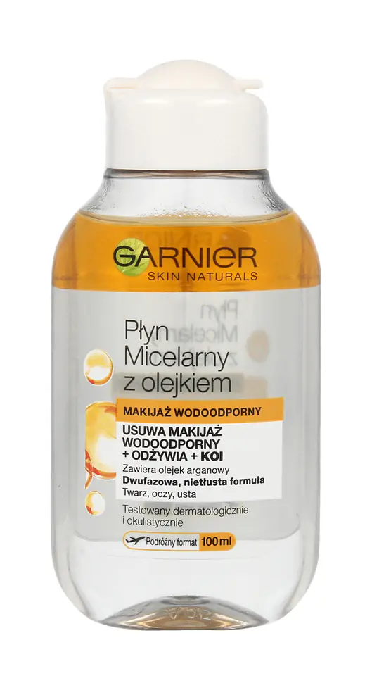 ⁨Garnier Skin Naturals Płyn micelarny z olejkiem dwufazowy  100ml⁩ w sklepie Wasserman.eu