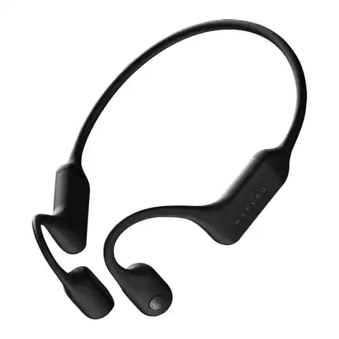 ⁨Słuchawki z przewodnictwem kostnym Haylou PurFree BC01 (czarne)⁩ w sklepie Wasserman.eu
