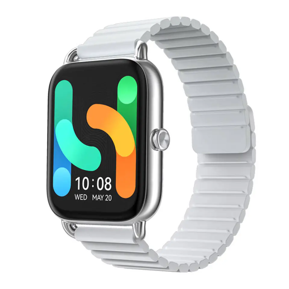 ⁨Haylou RS4 Plus smartwatch (silver)⁩ at Wasserman.eu