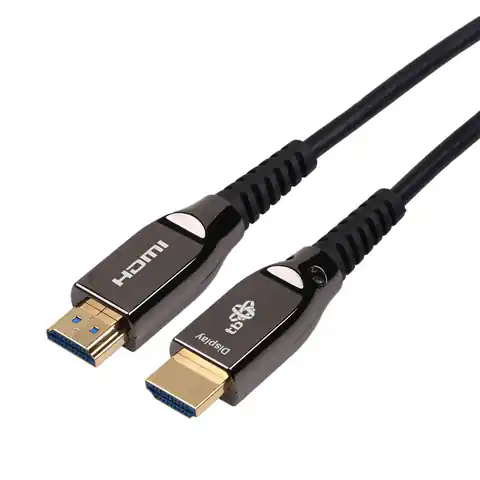 ⁨Kabel HDMI v2.0 hybrydowy optyczny światłowodowy 30m⁩ w sklepie Wasserman.eu