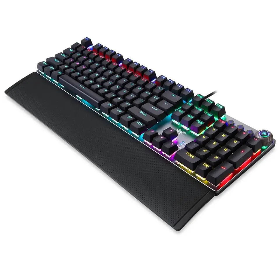AULA Fireshock Mechanic wired gaming keyboard at Wasserman.eu