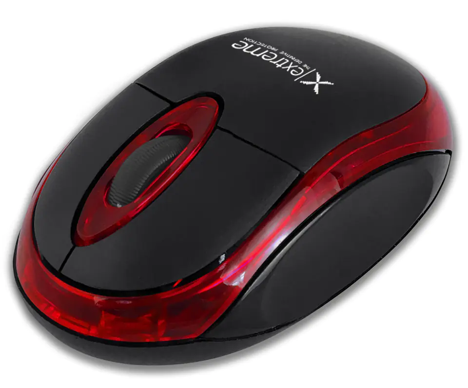 ⁨Wireless Bluetooth optical mouse 3D Cyngus red⁩ at Wasserman.eu