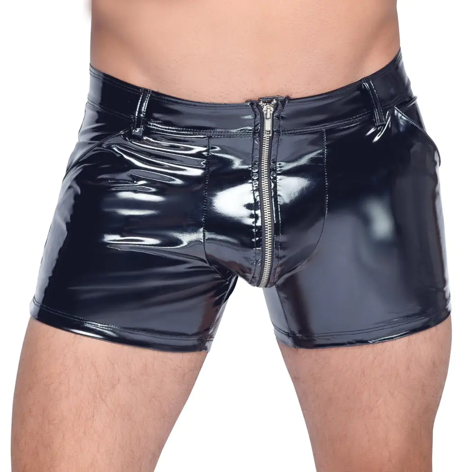 ⁨Vinyl shorts Aron XXL Black Level⁩ at Wasserman.eu